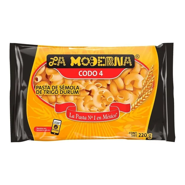 La Moderna Pasta Para Sopa Codo 4 200 Gr