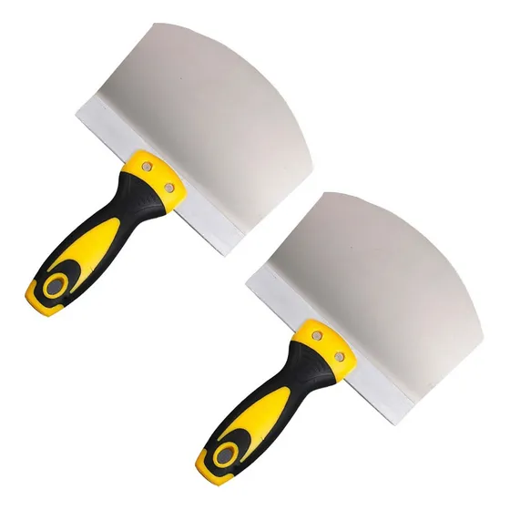 L 2pcs Herramienta De Cuchillo De Masilla En Forma De Arco