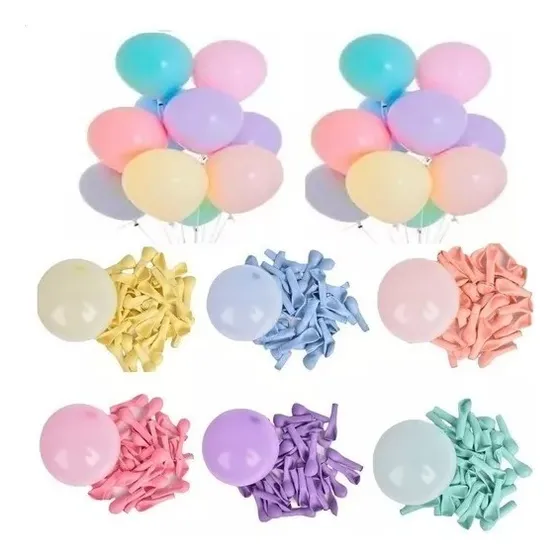 Globos Latex De 5 Pulgadas  X20 Unidades