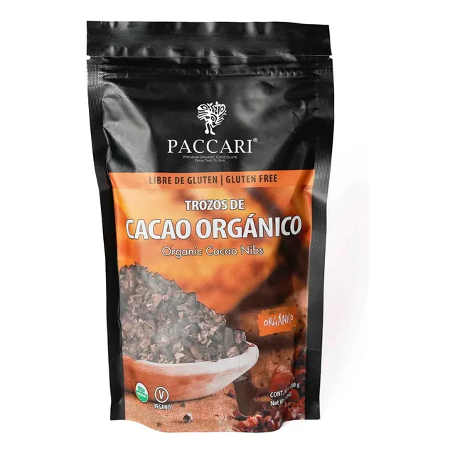Nibs De Cacao Orgánico 200 Gr
