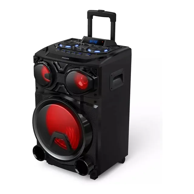 Parlante A Batería Philips Bluetooth Torre Graves Profundos