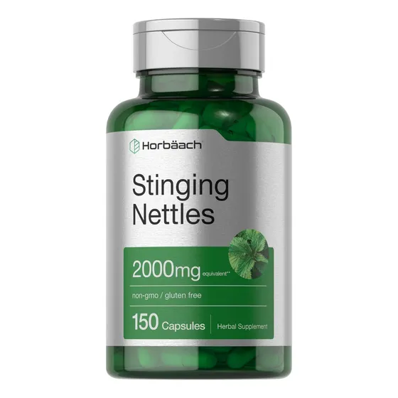 Suplemento Horbaach, Cápsulas De Ortiga, 2000 Mg, 150 Unidad