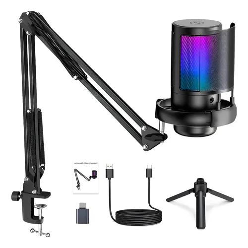 Blue Microphones Yeti X Usb Micrófono (gris Oscuro) Paquete Azul