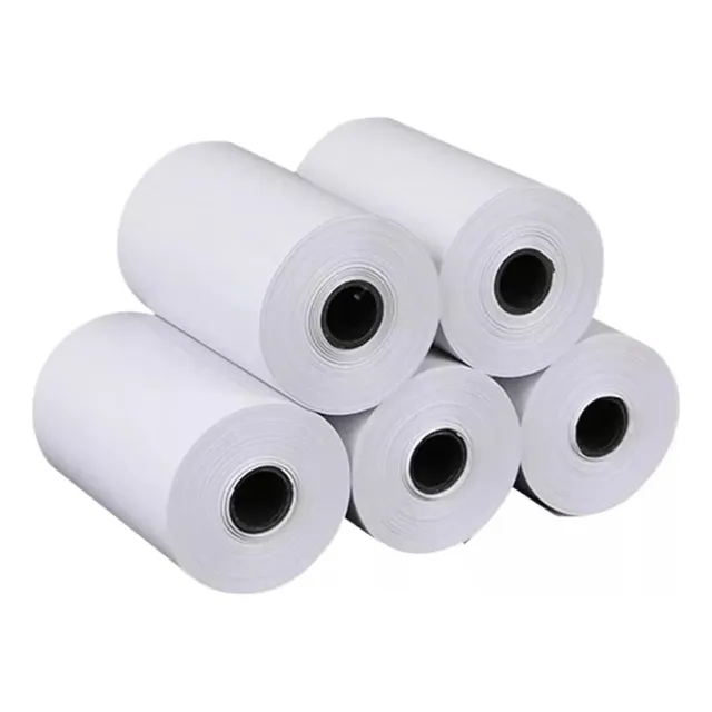 5 Rollos De Papel Para Mini Impresora Portátil  Térmica