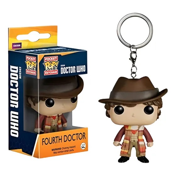 Llavero Funko Pop Doctor Who Keychain Fourth Doctor