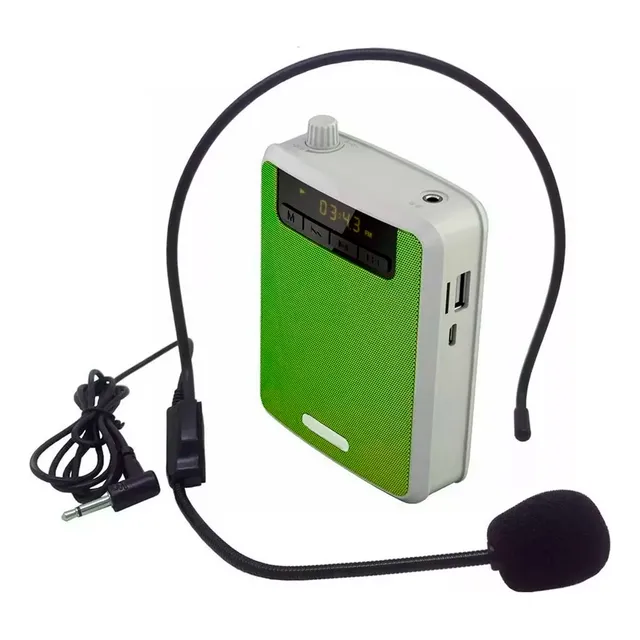 Altavoz Amplificador Con Microfono Vincha K300 Guia Turista