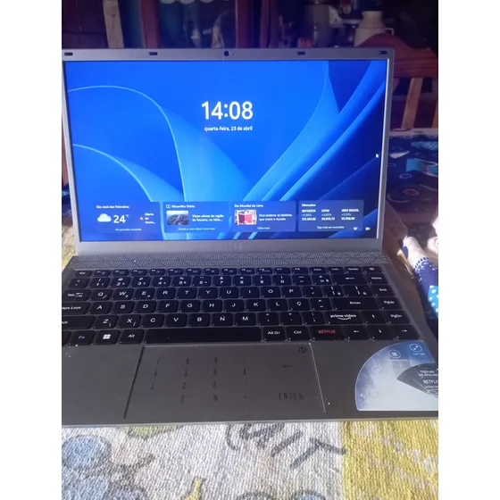 Notebook Multilaser Ultra Ub445 I3 8gb Ssd 240gb Prata
