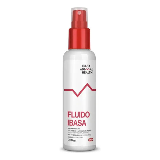 Fluido Muscular Spray Ibasa 200 Ml Anti-inflamatório Dores