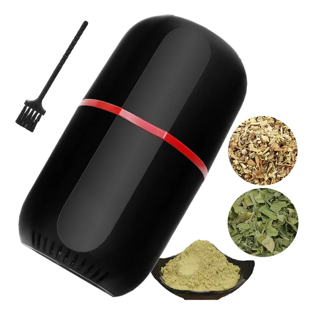 Molinillo Eléctrico Grande Para Hierbas, 120gr, Con Cepillo