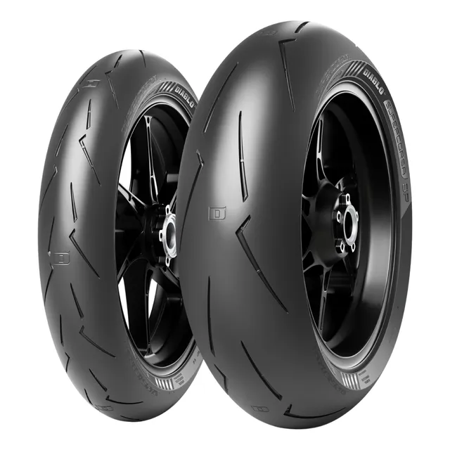 Kit Pneu Diablo Supercorsa V4 120/70zr17 58w 190/55zr17 75w