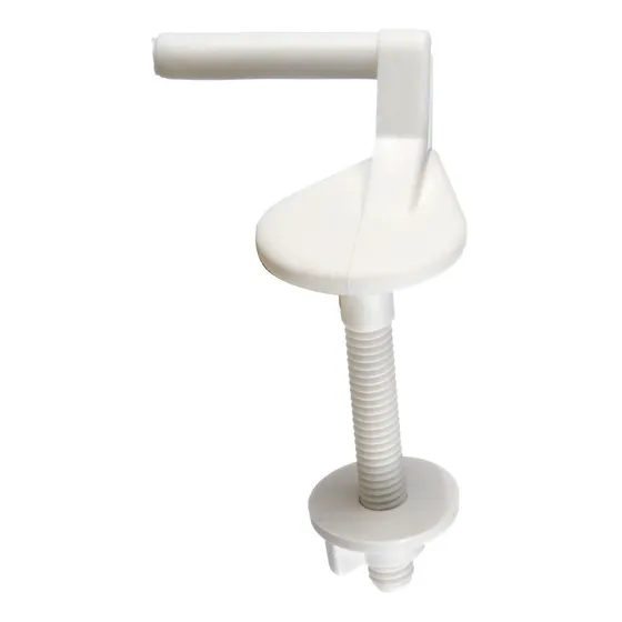 Bisagras Herraje Plastico Tapa Inodoro Ariel Largo Pilar Kit