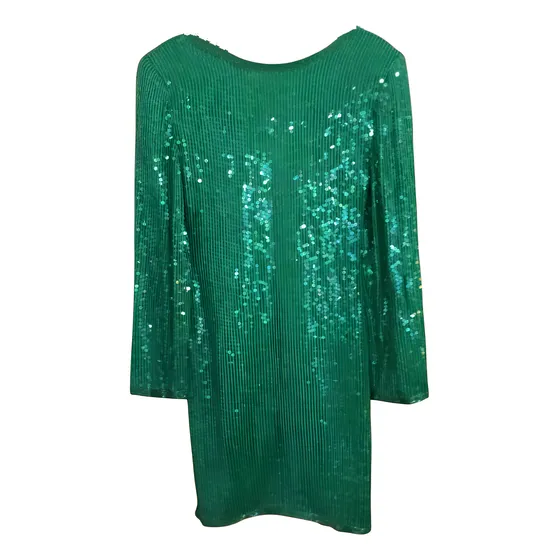 Vestido Fiesta Verde Maple Talla S M Nuevo Mamba