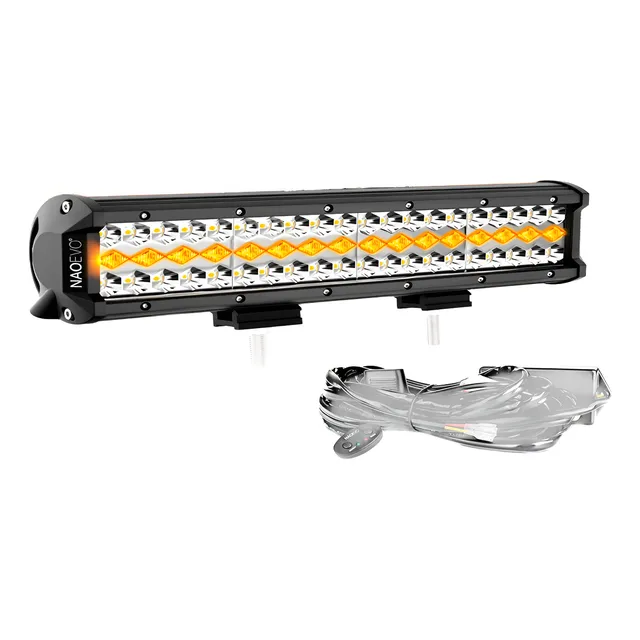 Barra Led 20  4 Modos Dual + Drl  12.000lm