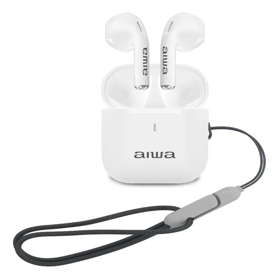 Auriculares In-ear Inalámbricos Aiwa Awtwsg100w Blanco
