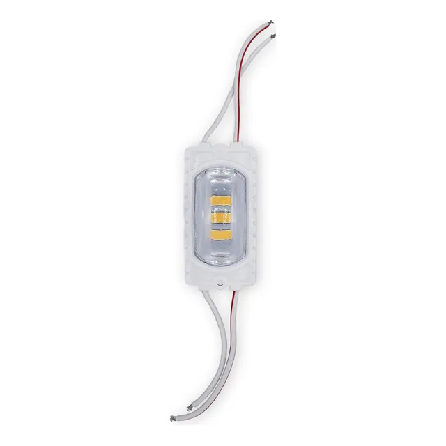 Módulo Led Abanico 1.44w 12vcd Pc + Aluminio Blanco Cálido 3000k Wmo-023 Winled bolsa con 100 Piezas