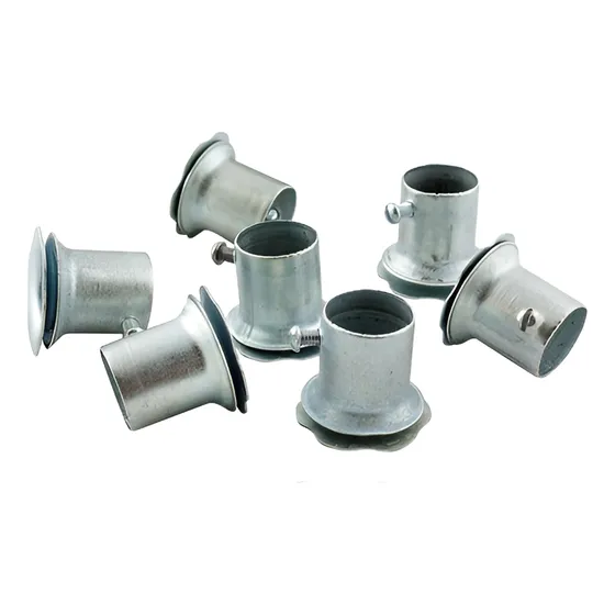 Conector Chapa De Hierro Para Caño 3/4 Economico  X 100 U
