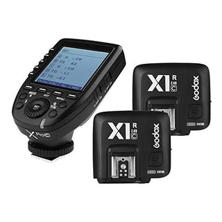 Control Disparador Godox Xproc X1rc 1 Transmisor 2 Receptor Control Disparador Godox Xproc X1rc 1 Transmisor 2 Receptor