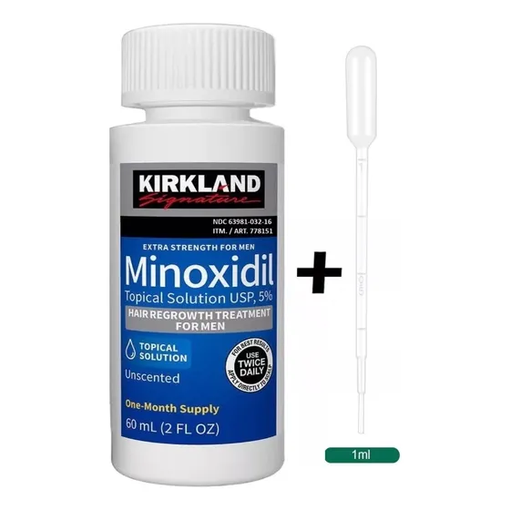 Frasco Minoxidil Kirkland Gotero Tienda Fisica
