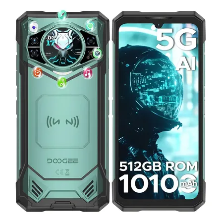 Cat S52 - Doogee S200x Robusto 512gb 32gb 5g Nfc 10100mah Verde