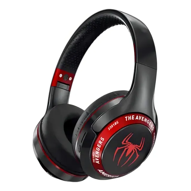 Audifonos Inalambricos Plegables Spiderman Color Spider Man