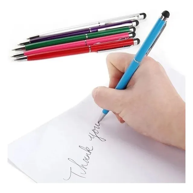 Lápiz Touch Stylus Para iPad Teléfono Tablet,   2 En 1