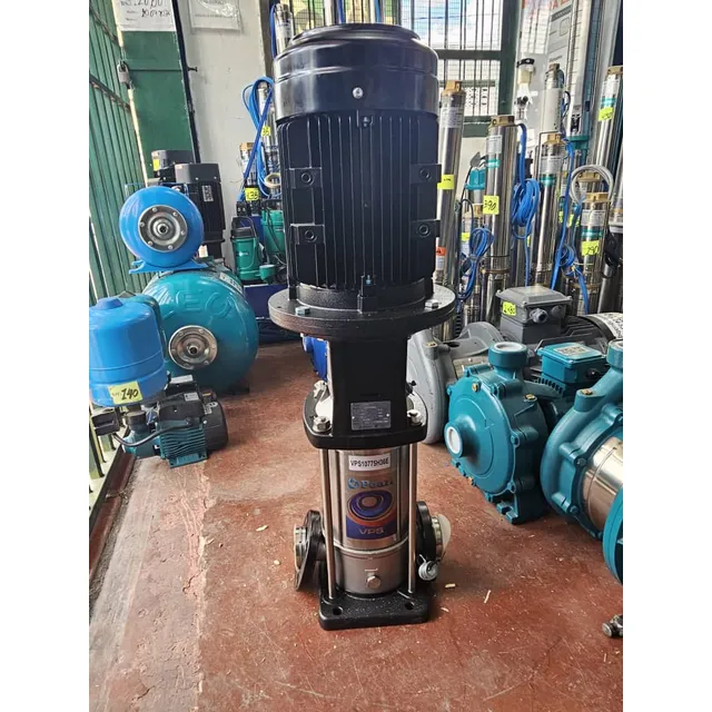 Bomba De Agua Vertical Multietapa De 7,5hp Marca Pearl