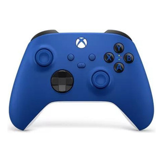 Controle Sem Fio Xbox Series X S One Pc Shock Blue Azul Controle Sem Fio Xbox Series X S One Pc Shock Blue Azul