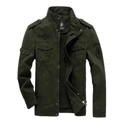 L Chaqueta Táctica Estilo Militar De Algodón Para Hombre