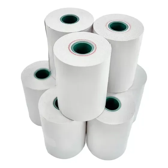 30 Pzas Rollo Térmico 57x40 De Alta Calidad | Compatible Con Clip Total, Mercado Pago Point, Netpay, Terminales Bancarias Bancomer Y Más - Ideal Para Negocios Y Punto De Venta