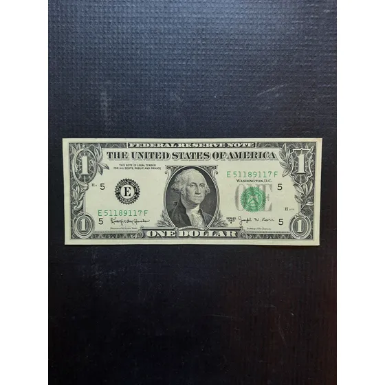 E 51189117f Cédula Dollar Americano Ano 1963 Soberba+ Linda 