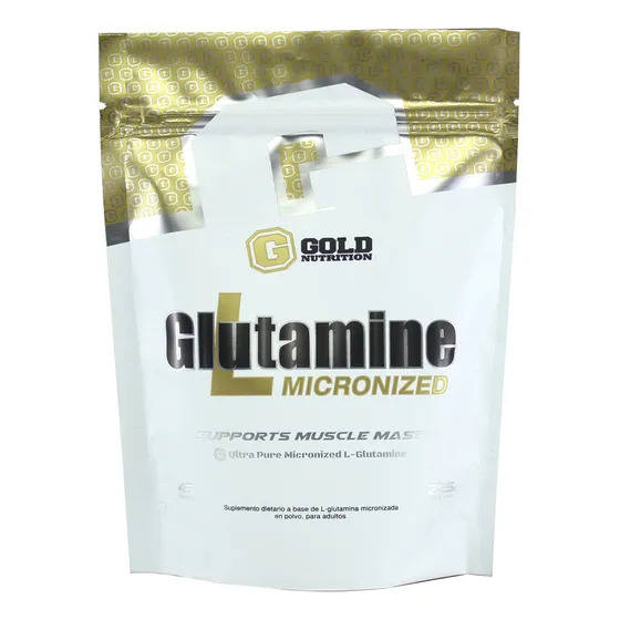 Glutamina X 225g Micronizada Gold Nutrition Sabor Sin sabor