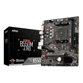 Tarjeta madre de computadora MSI B550M-A Pro
