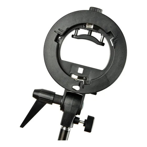 Suporte Speedlite Flash Para Snoot Softbox S-type Bowens
