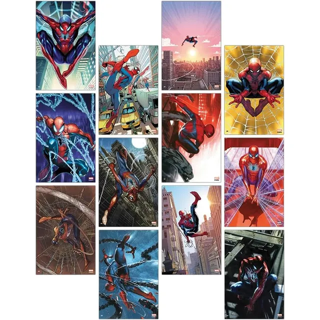 Trends International Marvel Spider-man Paquete De 12 Pósters