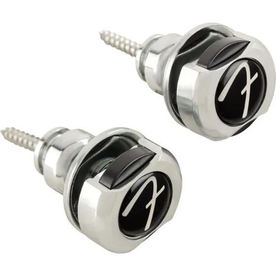 Strap Lock Fender Infinity Trava Correia Guitarra Baixo Cor Infinity - Prata