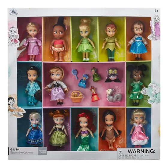 Set 13 Mini Animators Disney Store Original Y Nuevo