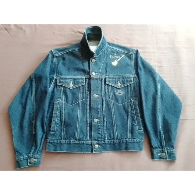 Chaqueta Blue Jean Manga Larga J.jacks Talla M Con Bordados