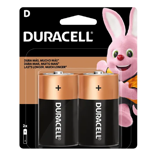 Duracell 8774 Pila Duracell D X2