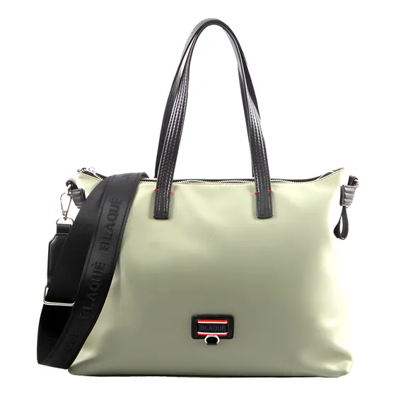 Cartera Bolso Blaque Cuero Sintético Manija Y Correa Roma
