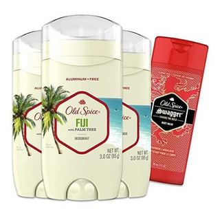 Desodorante Old Spice Para Hombre Sin Aluminio Fiji Palm Desodorante Old Spice Para Hombre Sin Aluminio Fiji Palm