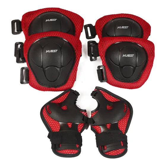 Kit Proteccion Rodilleras Muñequeras Coderas Niños Kuest