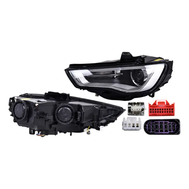 Faro P- Audi A3 Elect C/mtr C/led Foco Xenon S/foco Izq 2014