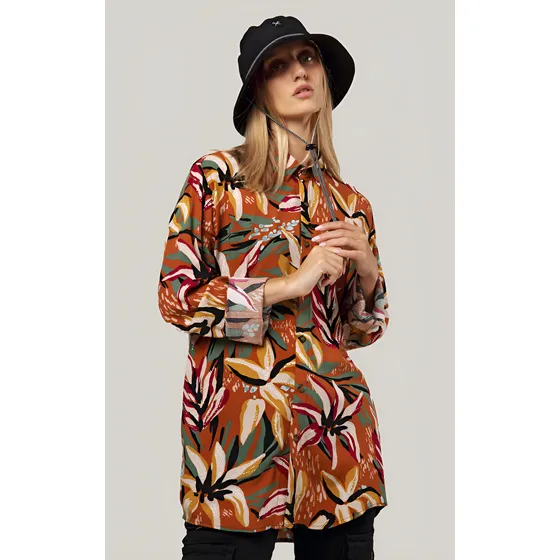 Camisa Luxo Manga Larga Moondancer Estampada 9