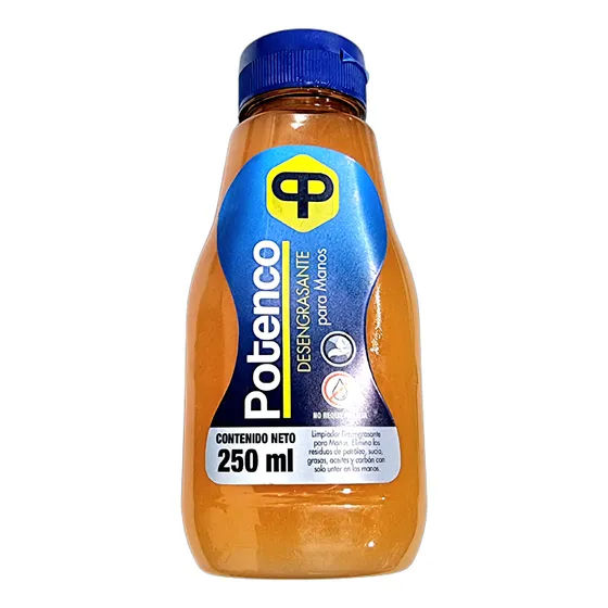 Desengrasante Manos Potenco 250ml No Requiere Agua