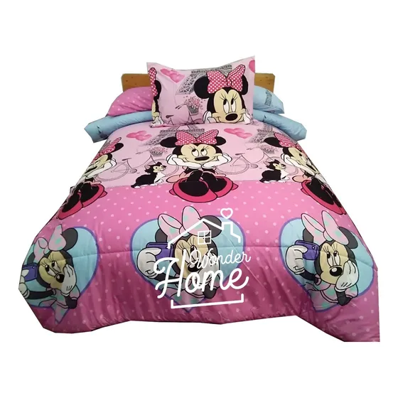 Cubrelecho Infantil Wonder Home Semidoble + Juego Sábanas
