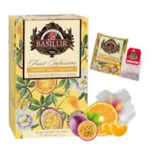 Te Basilur Oriental/frutal/infusión/te Negro, Verde/te Frio