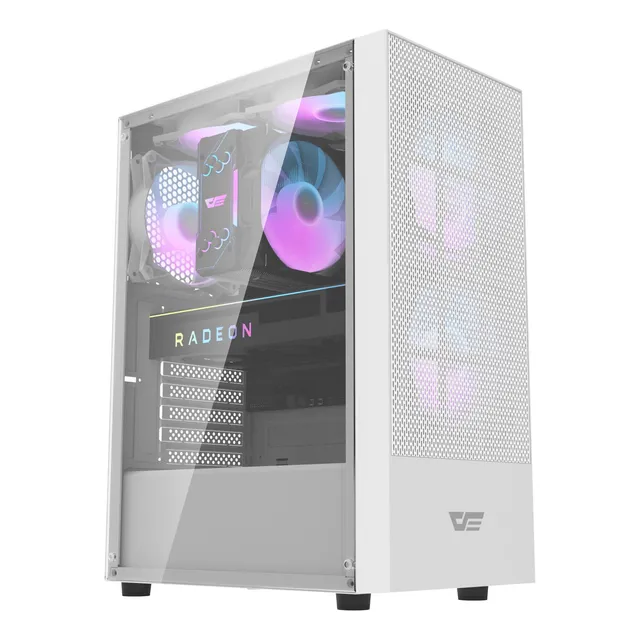 Gabinete Darkflash A290 Mesh Atx Vidrio Templado Usb 3.0