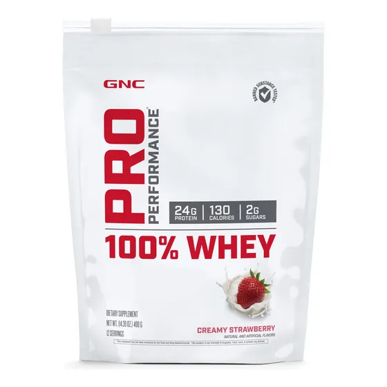 100% Whey Proteína De Suero De Leche Pro Performance 408 G Sabor Fresa