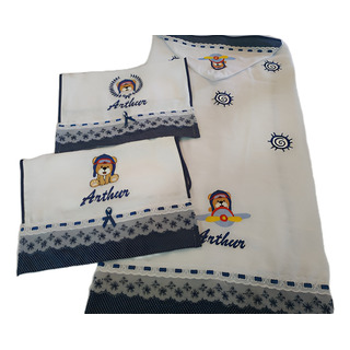 Fraldas Pano Bordadas Bebê Toalha Banho Boca Personalizada Fraldas Pano Bordadas Bebê Toalha Banho Boca Personalizada