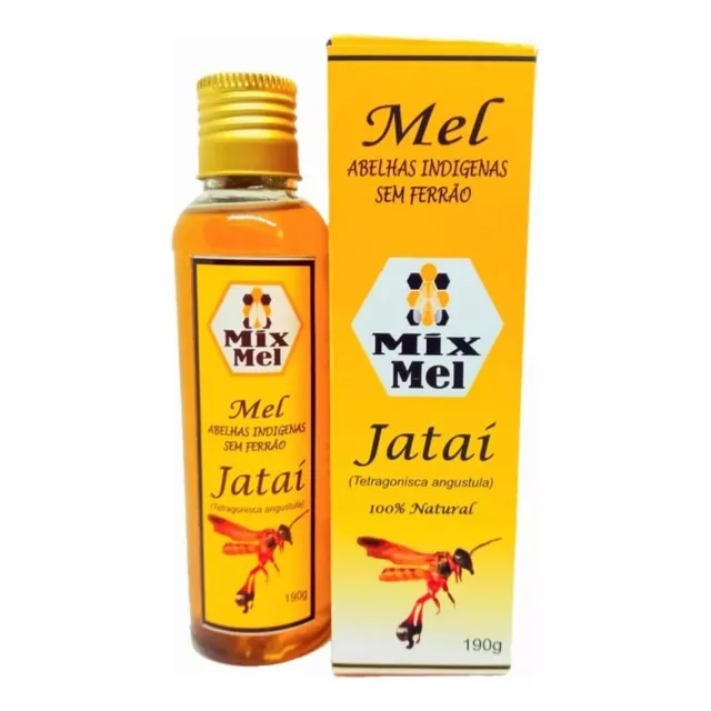 Mel Jatai Abelha Jatai Mel Puro 190g Mel Nativa O Melhor 